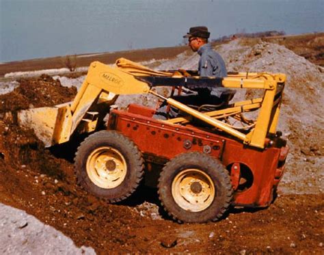 who invented the first skid steer|skid steer loader.